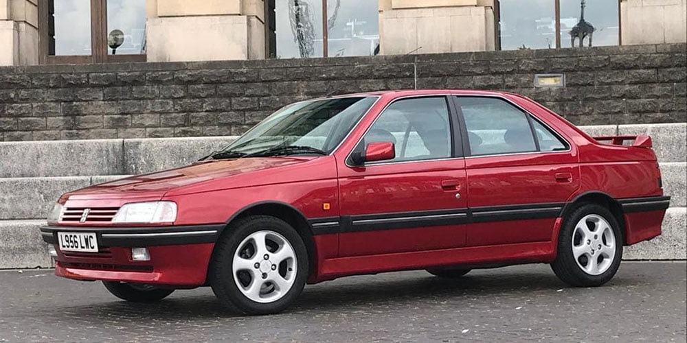 Presentation of the Peugeot 405 