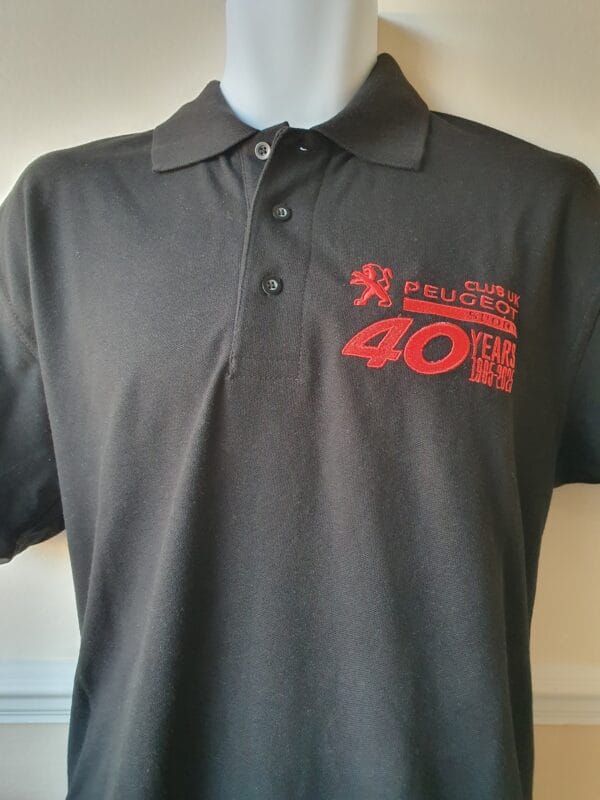 PSCUK 40th anniversary polo shirt - Image 3