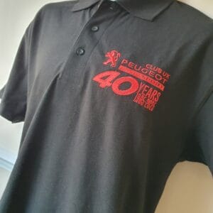 PSCUK 40th anniversary polo shirt