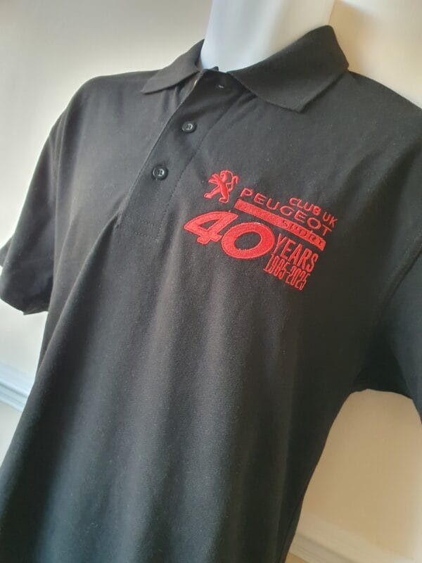 PSCUK 40th anniversary polo shirt