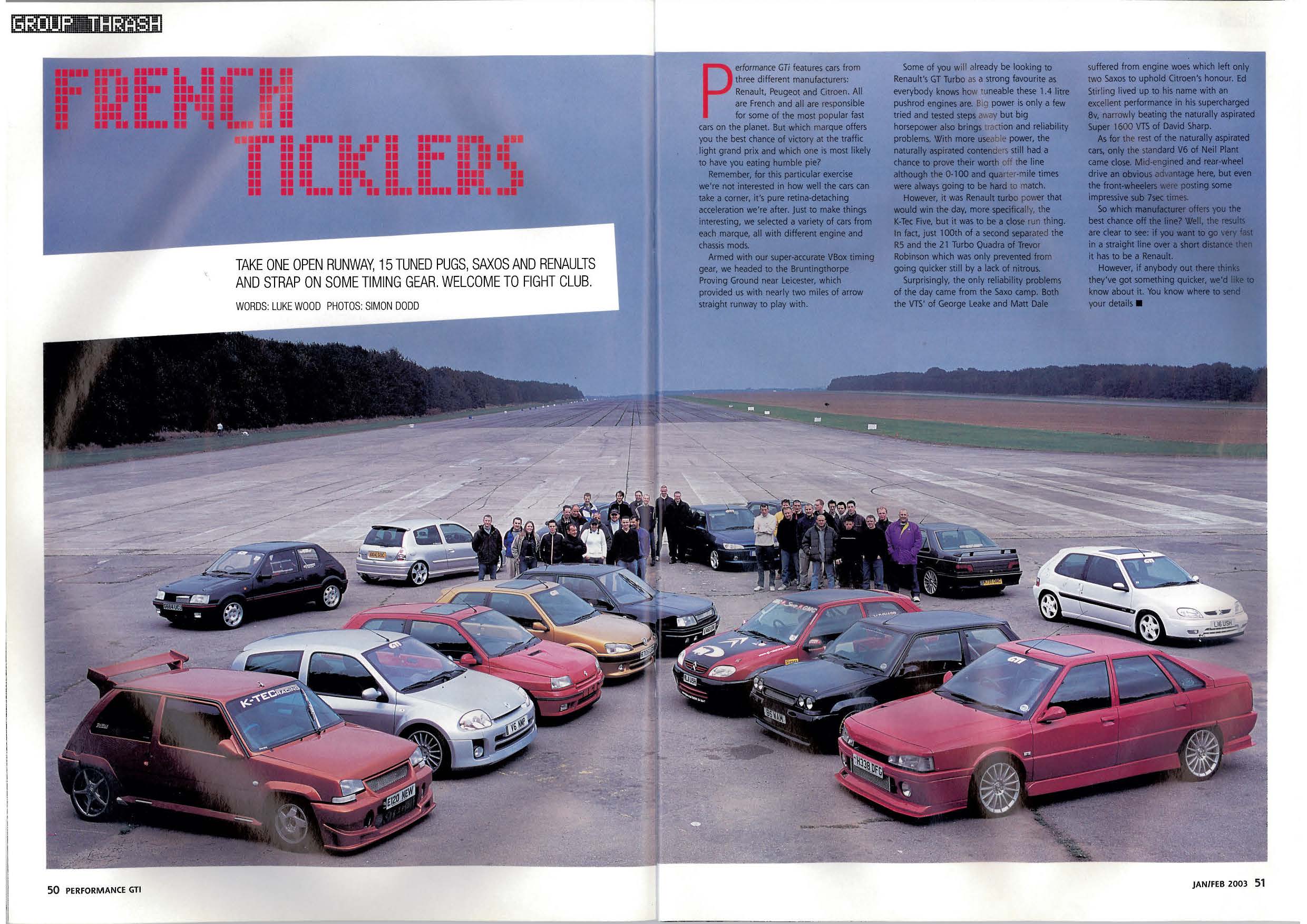 PGTI PSC Group test Bruntingthorpe