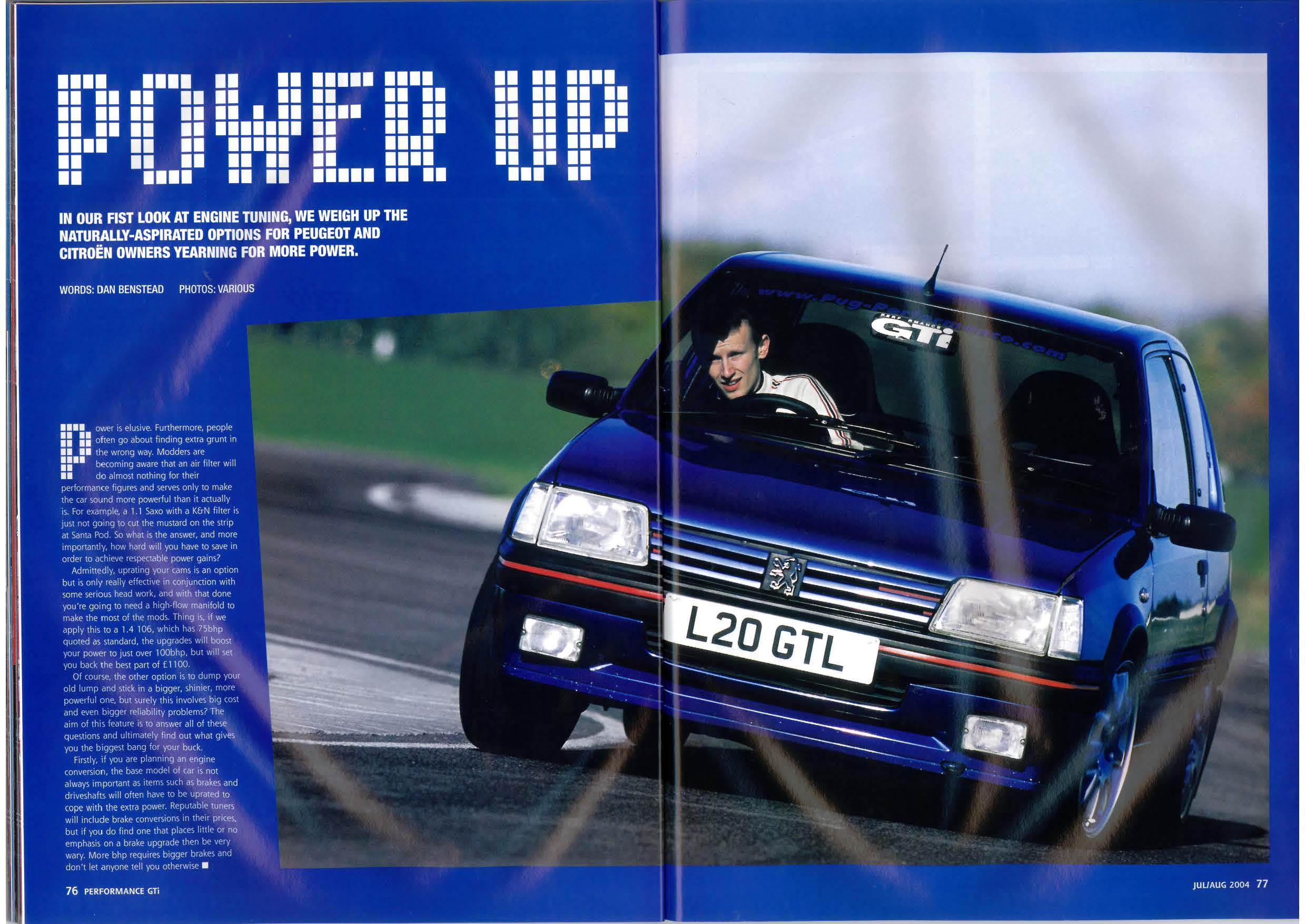 Power Up Engine Conversions PGTI Jul 04