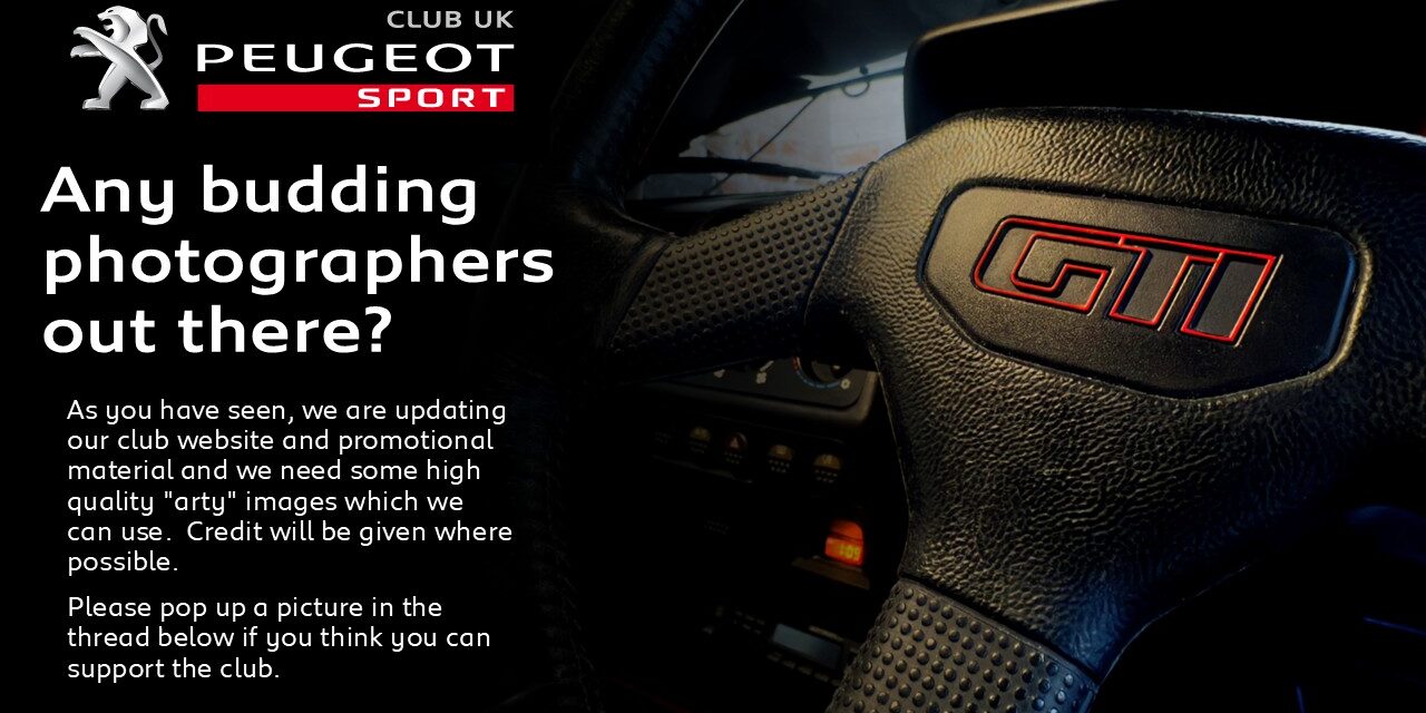 Budding Photographers Required!
