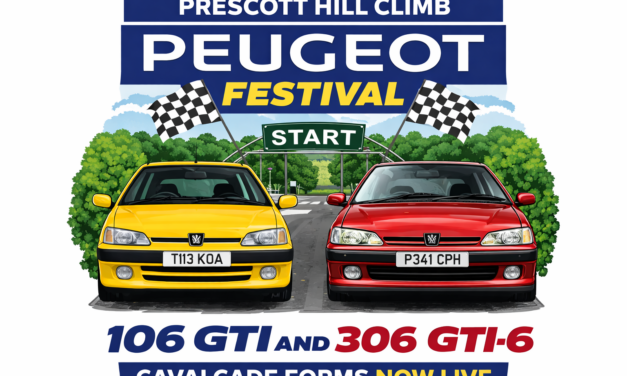 106 GTI & 306 GTI-6 Calvacade Forms Live! – Anniversary Run