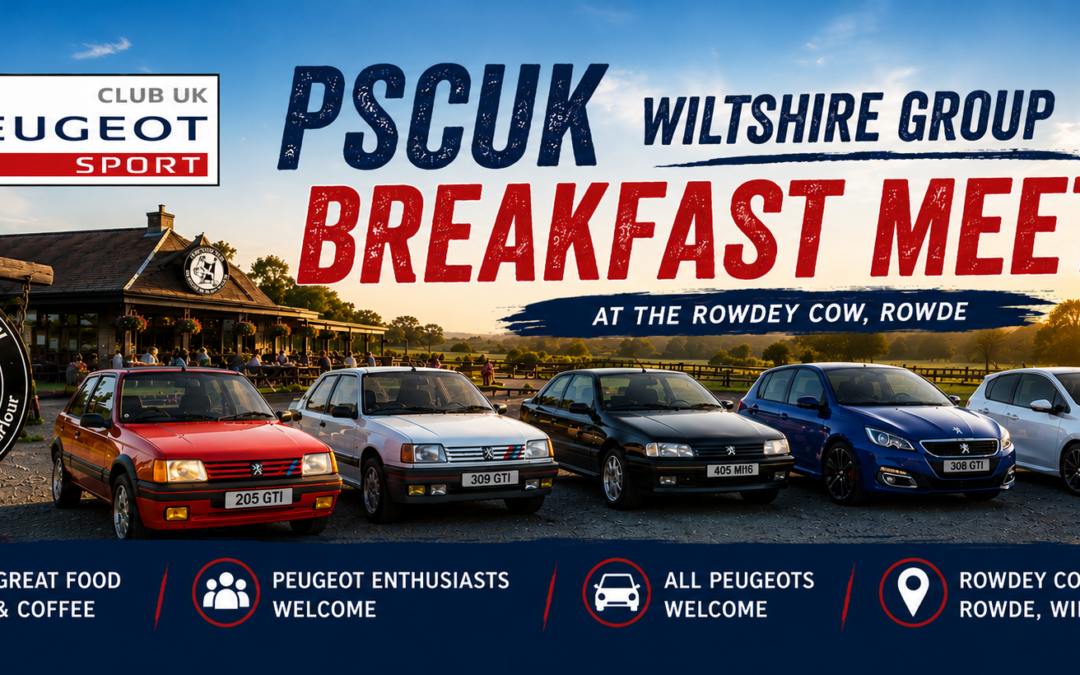 Wiltshire PSCUK: Breakfast Meet @ The Rowdey Cow – 14th June 2026